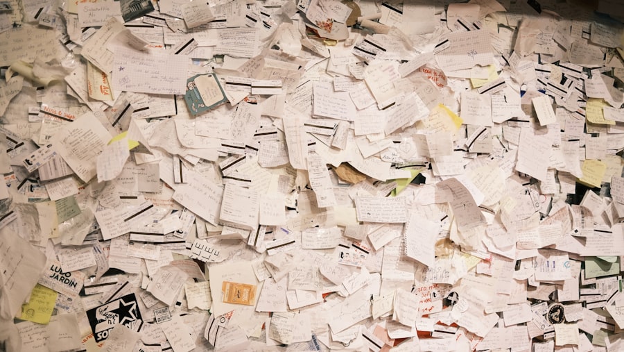 Photo Receipts pile