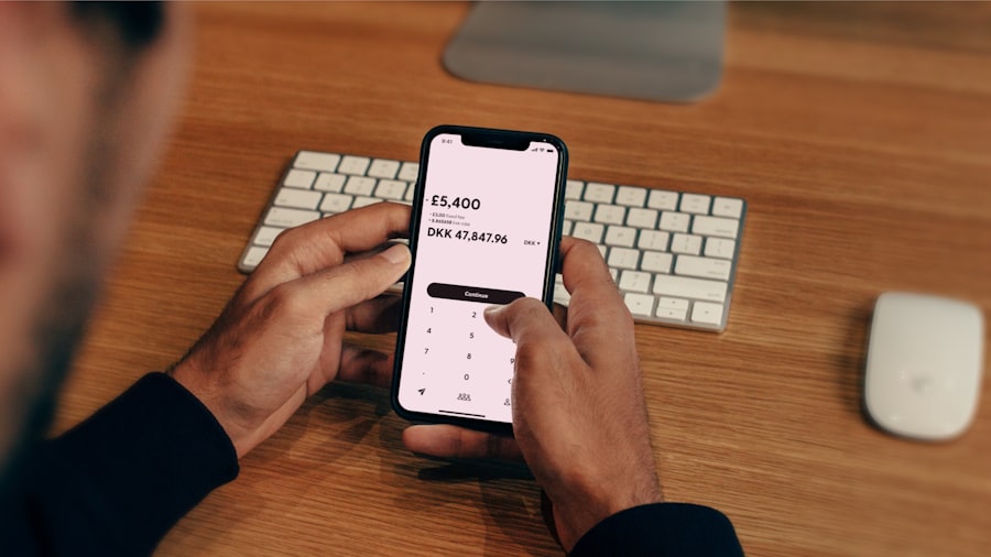 Photo money management app