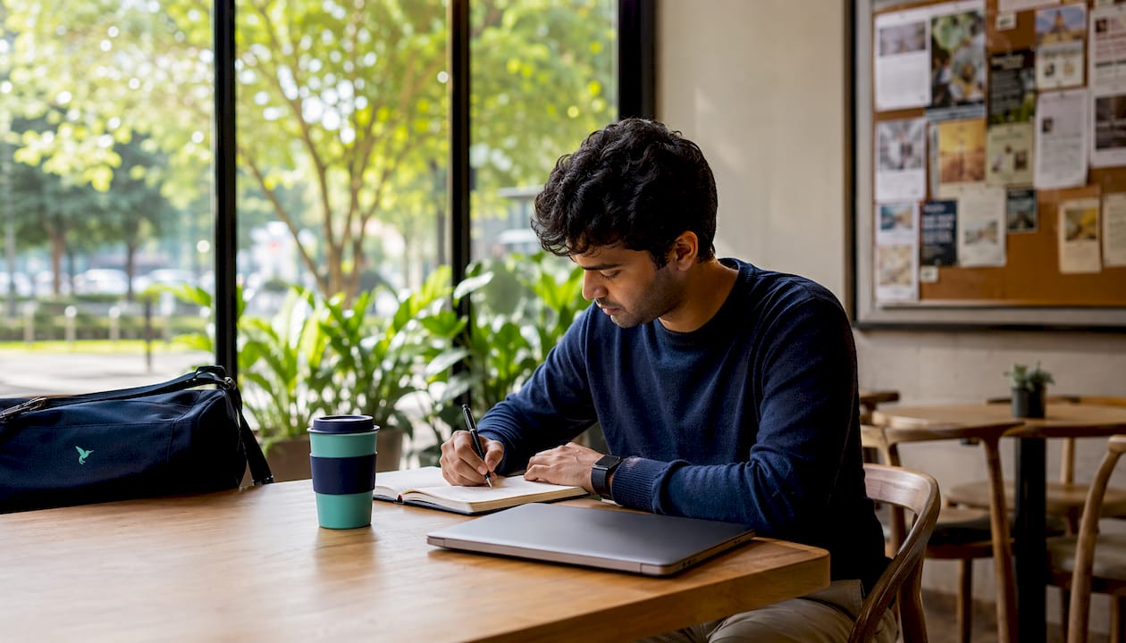 The Real Role Of Group Budget Awareness In 2026 2 Man writing notes to avoid money conflicts