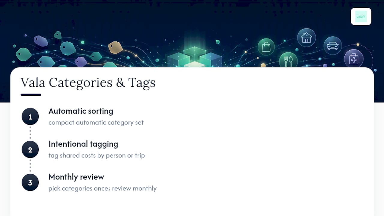 Organize Expenses In 30 Minutes: Tags + 8–12 Categories That Stick 3 Automatic categories and flexible tags workflow