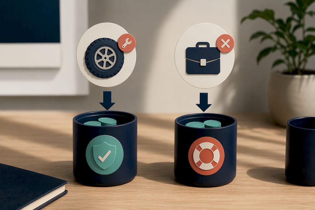 Automate To Avoid Debt: 3–6 Sinking Funds Vs Savings For Budgeters 3 Planned costs separated from emergencies
