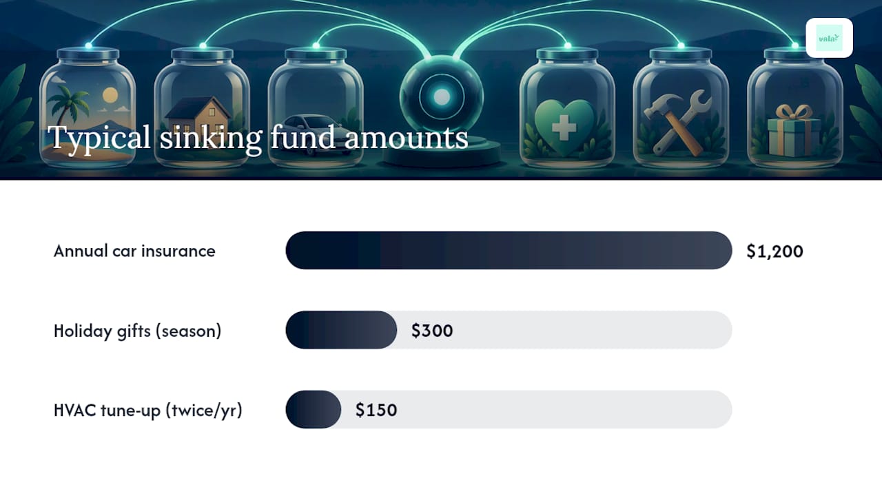 Automate To Avoid Debt: 3–6 Sinking Funds Vs Savings For Budgeters 2 Comparison of three savings fund types