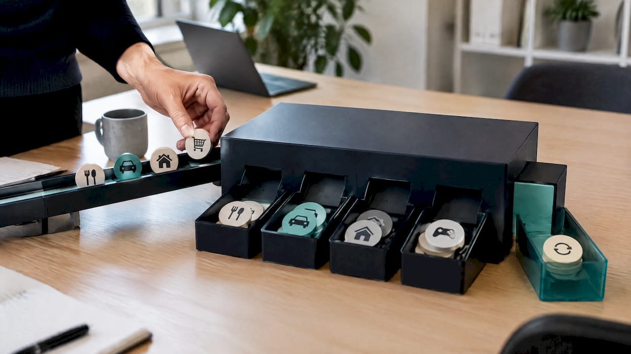 Automated expense categorization and leak detection