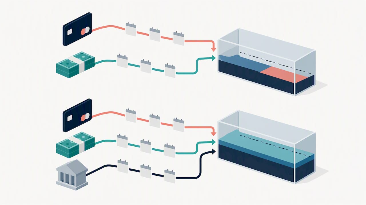 Stop 3 Autopay Failures: U.s. Credit Card Strategy To Avoid Overdrafts 2 Illustration of autopay timing and overdraft risk