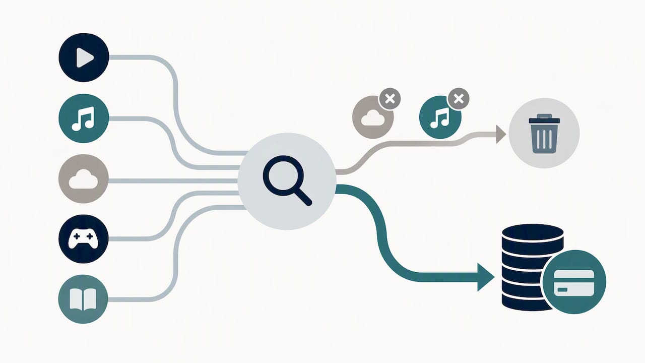 Debt Payoff Plan: Find Cash Leaks And Automate A Small Extra Payment 2 Subscription charges redirected to debt payment